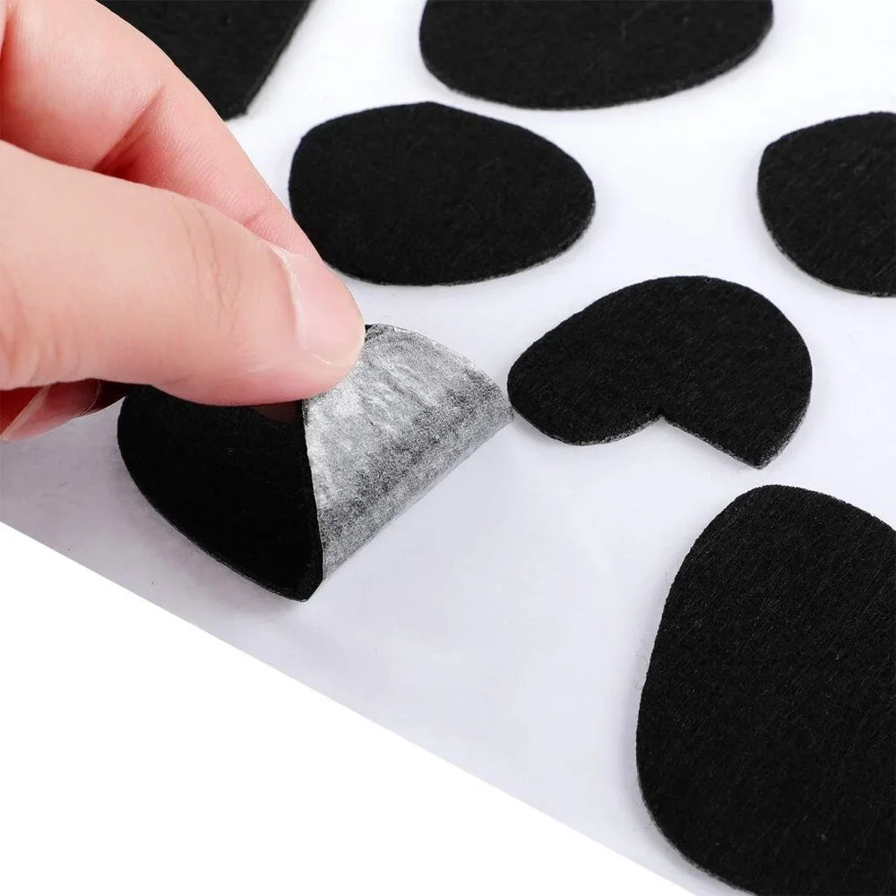 Adhesive Felt Pads Dalmatian Halloween DIY Costume Party Black 20 Sheets 400 Pad